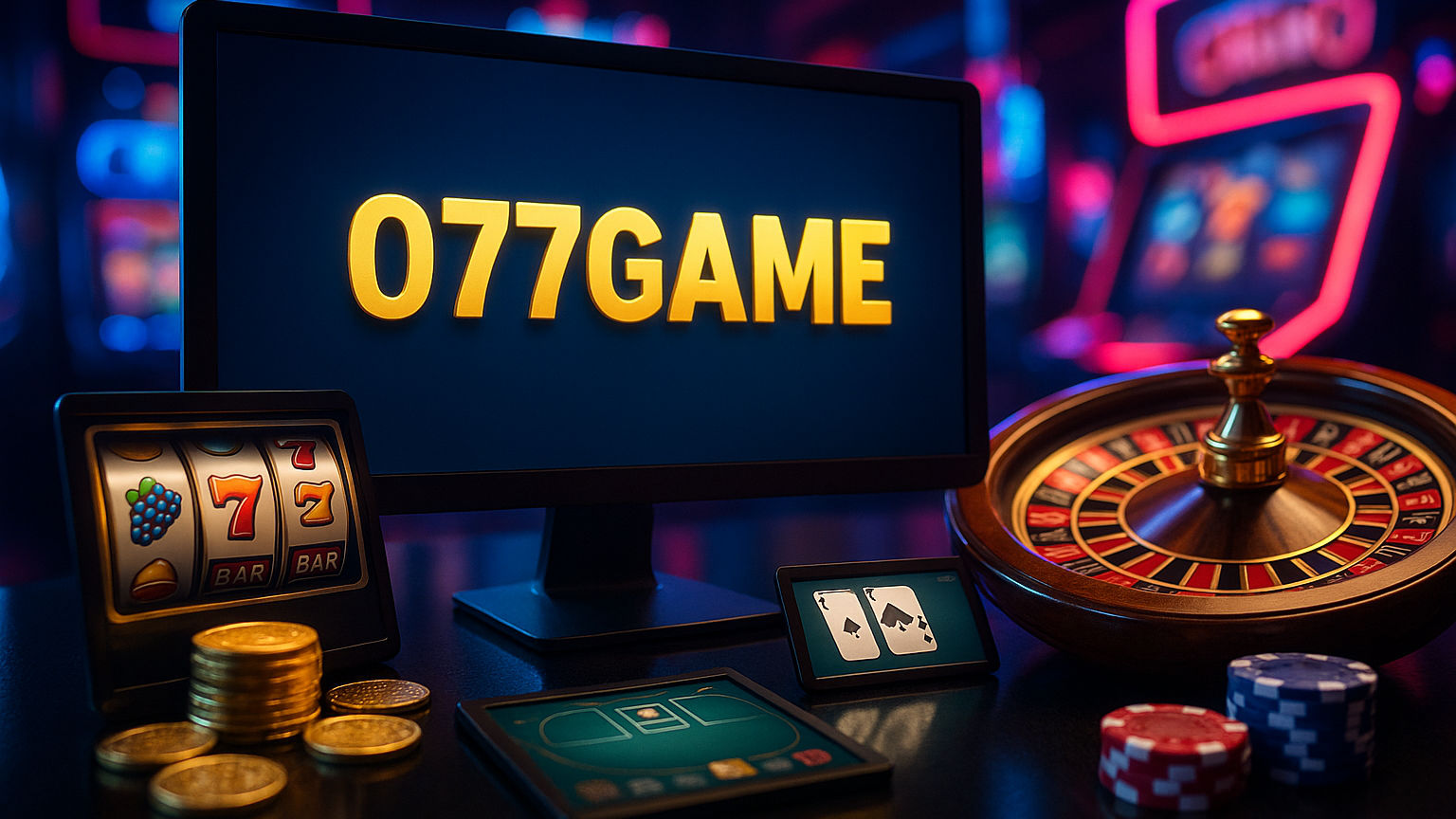 Jogos de cassino online inovadores e emocionantes na 077GAME
