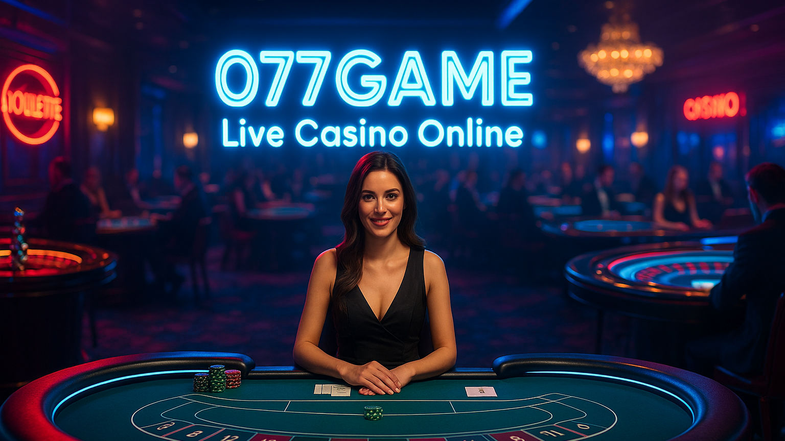 O 077GAME Live Casino lança promoções regularmente