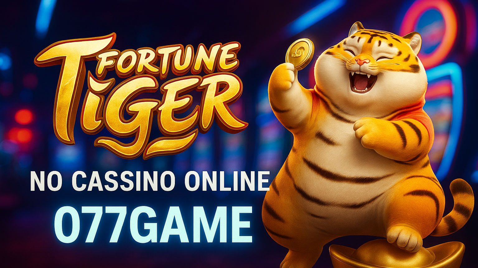 Fortune Tiger é um jogo imperdível no 077GAME Casino