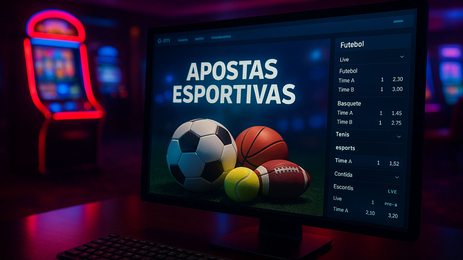 Apostas esportivas no cassino online 077GAME