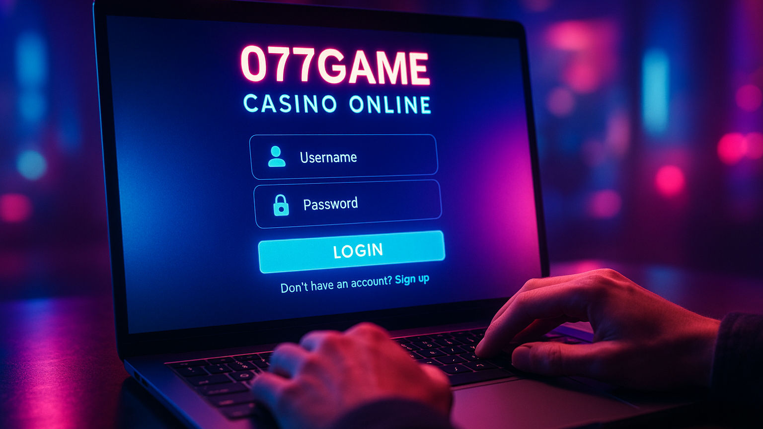 Login no Cassino 077GAME